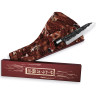 Набор: нож кухонный SAMURA BLACKSMITH НАКИРИ гвоздичное масло, салфетка SBL-0043C